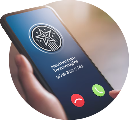 Mobile phone calling Neuthereum Technologies